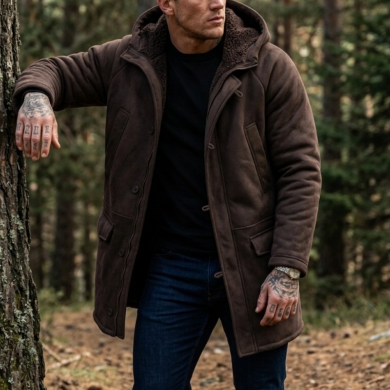 Outdoor Hunting Fleece - Nueva Chaqueta de Invierno con Capucha