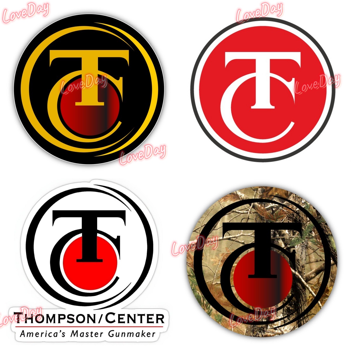 Hunting Outdoor Logos - Caza al aire libre Rifle THOMPSON