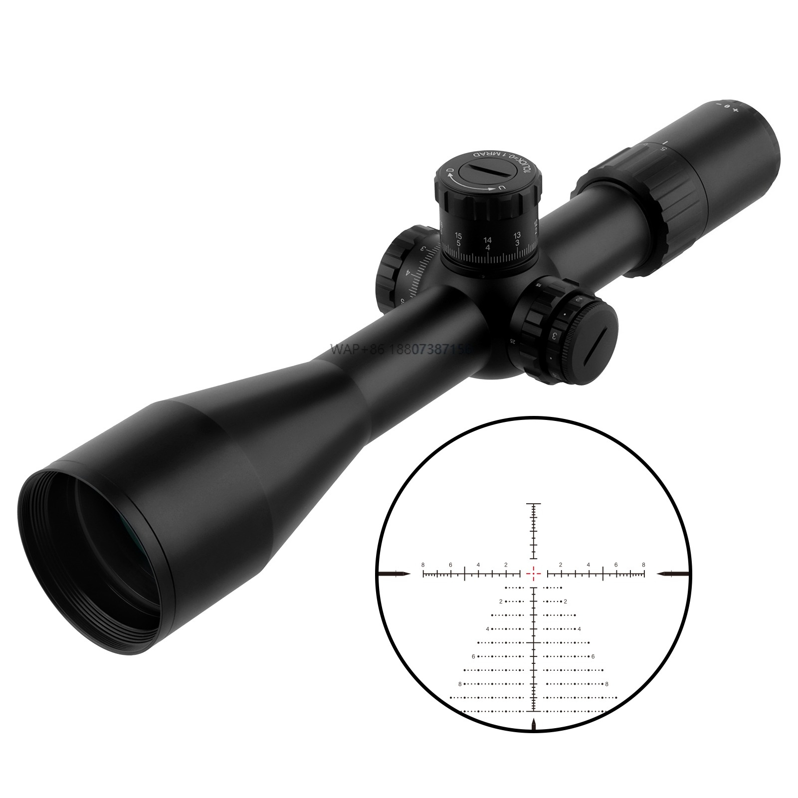 Outdoor Hunting Range - Mira telescópica táctica de largo alcance