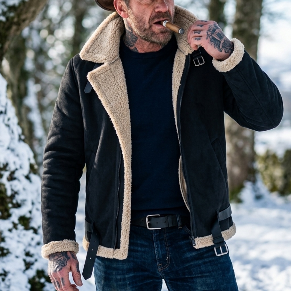 Outdoor Hunting Fleece - Chaqueta de Invierno para Hombre, de