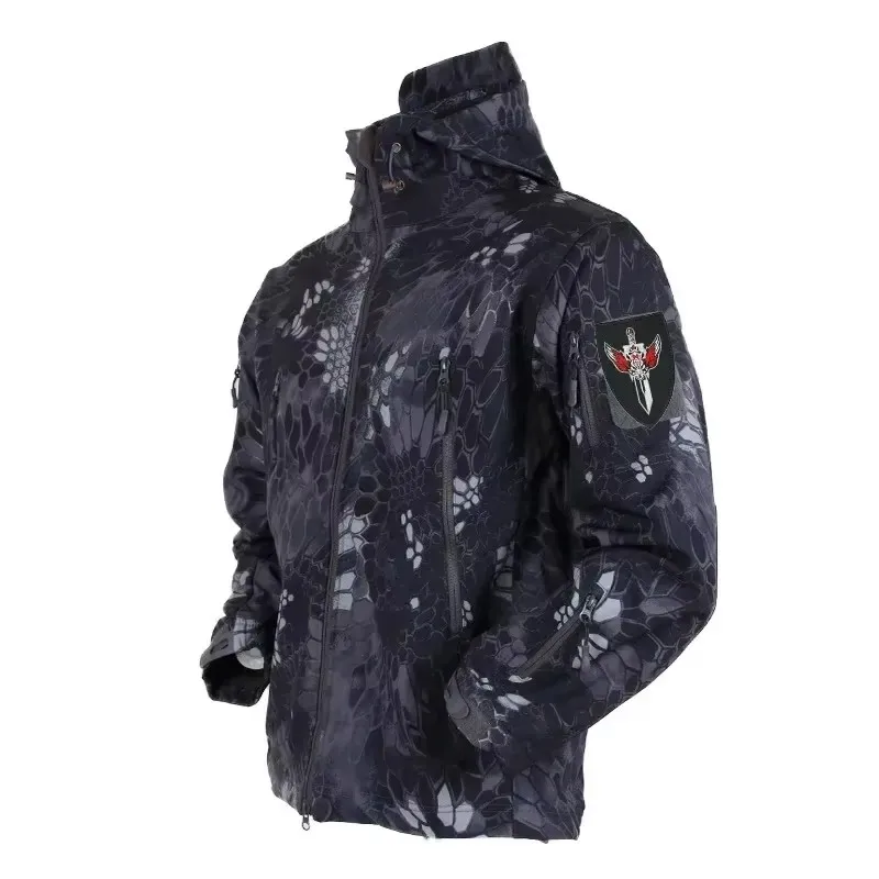 Outdoor Hunting Fleece - 5XL 6XL CP Camuflaje Soft Shell
