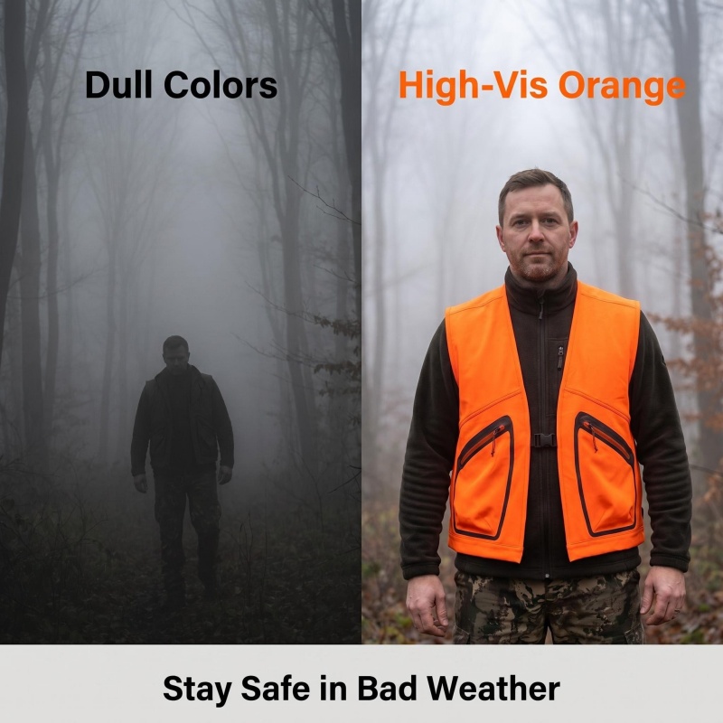 Chaleco de Seguridad para Homb - Outdoor Hunting Fleece reseña y precio