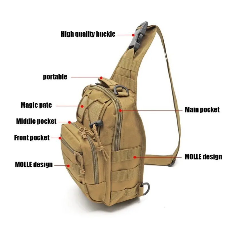 Mochila Táctica de Hombro, Bol - Outdoor Hunting Range reseña y precio