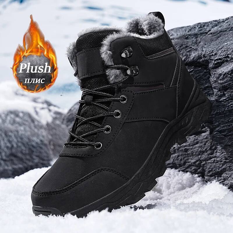 Nuevas botas de nieve para hom - Outdoor Hunting Fleece reseña y precio