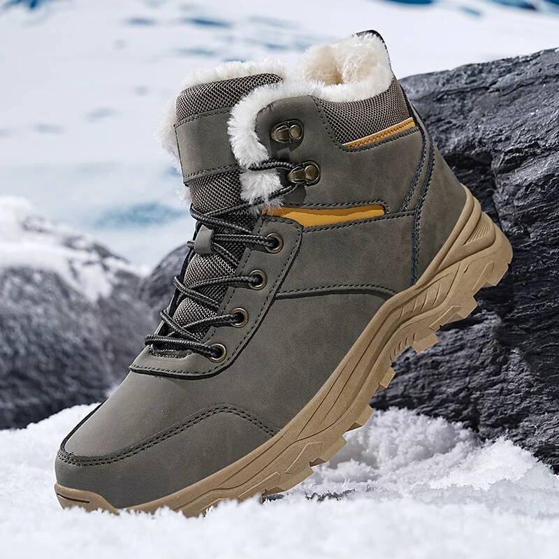 Nuevas botas de nieve para hom - Outdoor Hunting Fleece reseña y precio