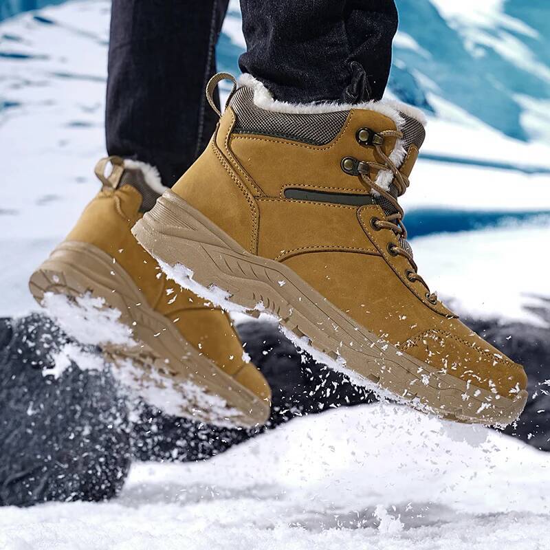 Nuevas botas de nieve para hom - Outdoor Hunting Fleece reseña y precio