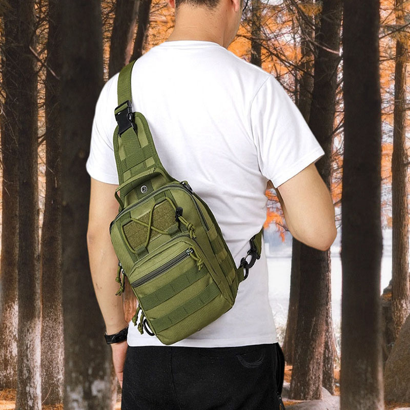 Bolso de pecho táctico versáti - Outdoor Hunting Range reseña y precio