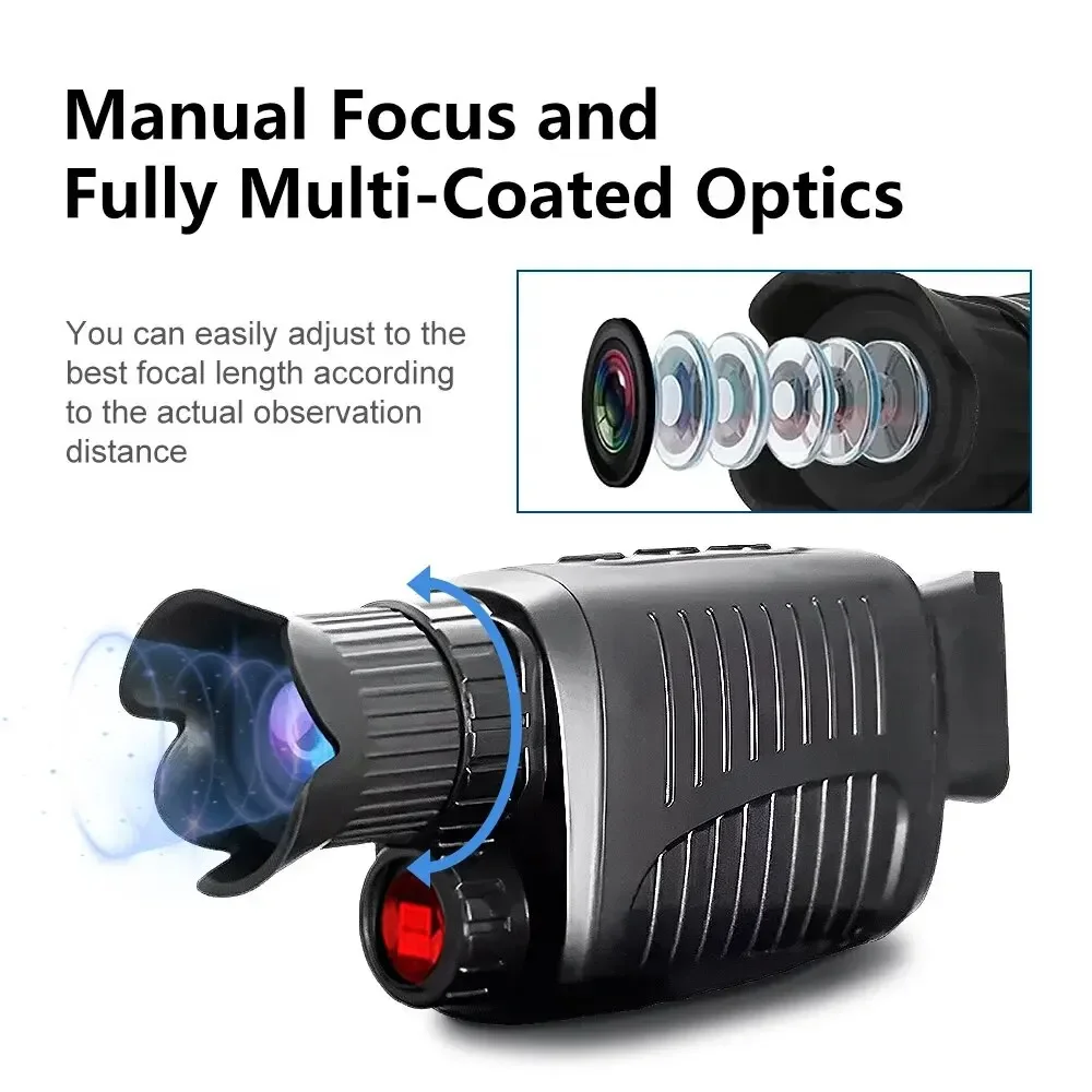 Visión nocturna monocular HD d - Outdoor Hunting Range reseña y precio