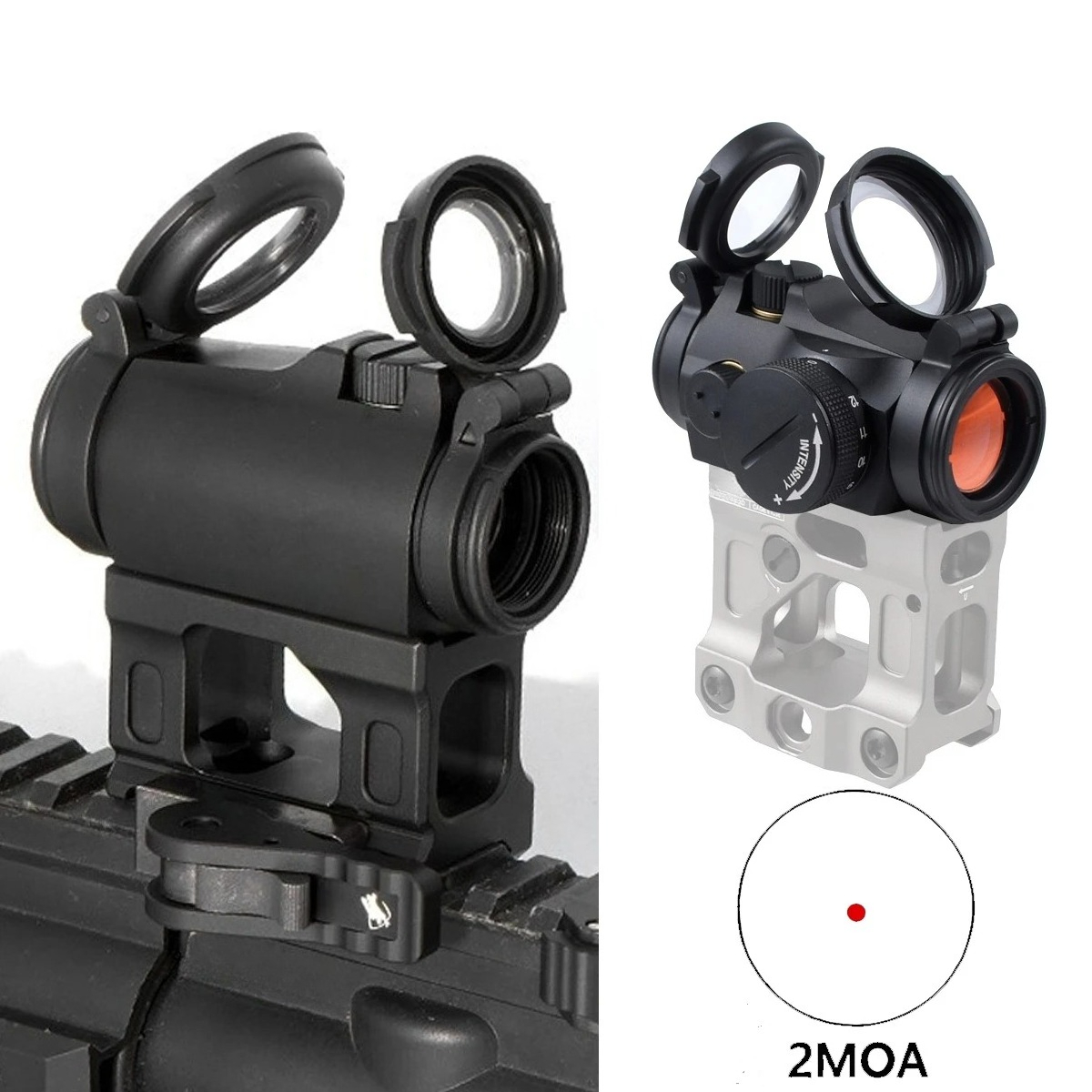 Mira táctica T01/02 2MOA de pu - Outdoor Hunting Range reseña y precio