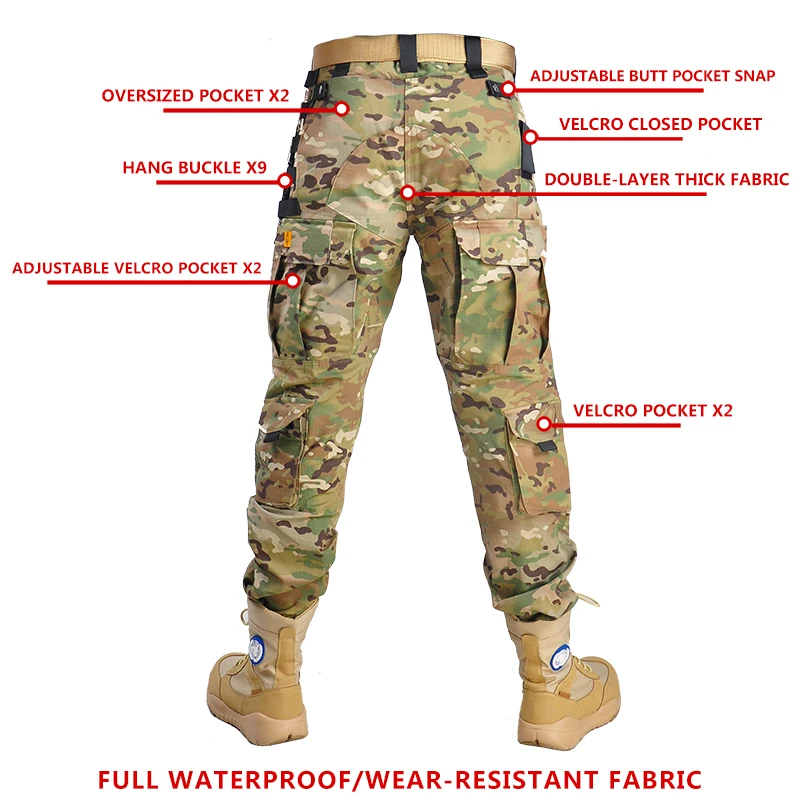 Uniforme Táctico de Camuflaje  - Outdoor Hunting Outfit reseña y precio