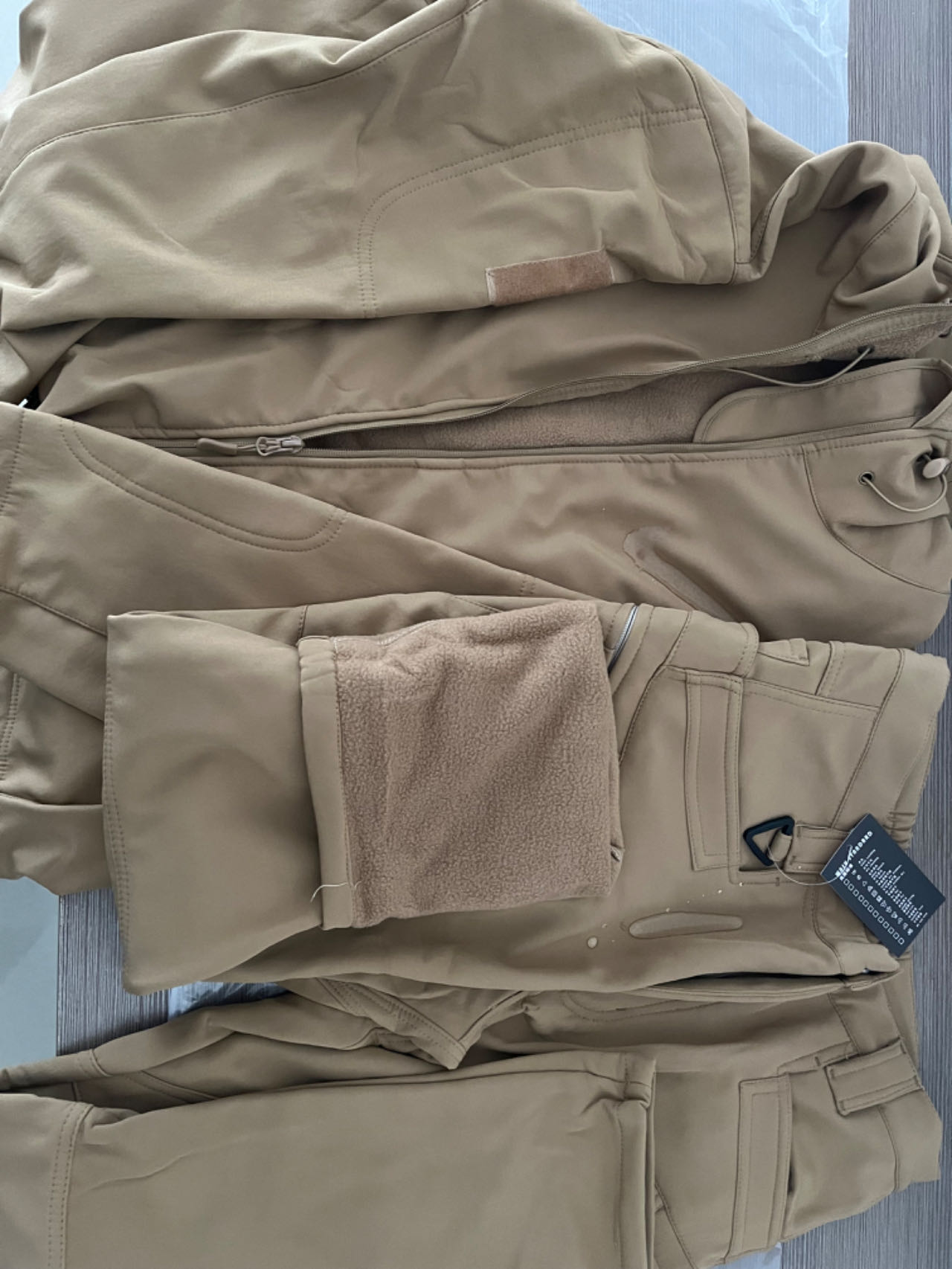 Chaquetas de carga con capucha - Outdoor Hunting Fleece reseña y precio