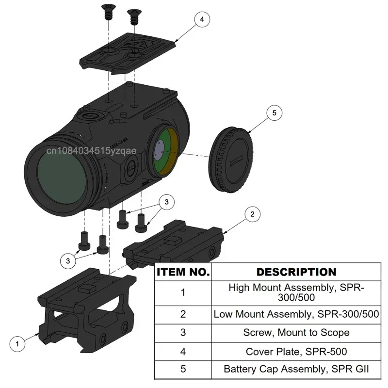 Mira telescópica táctica para  - Outdoor Hunting Range reseña y precio
