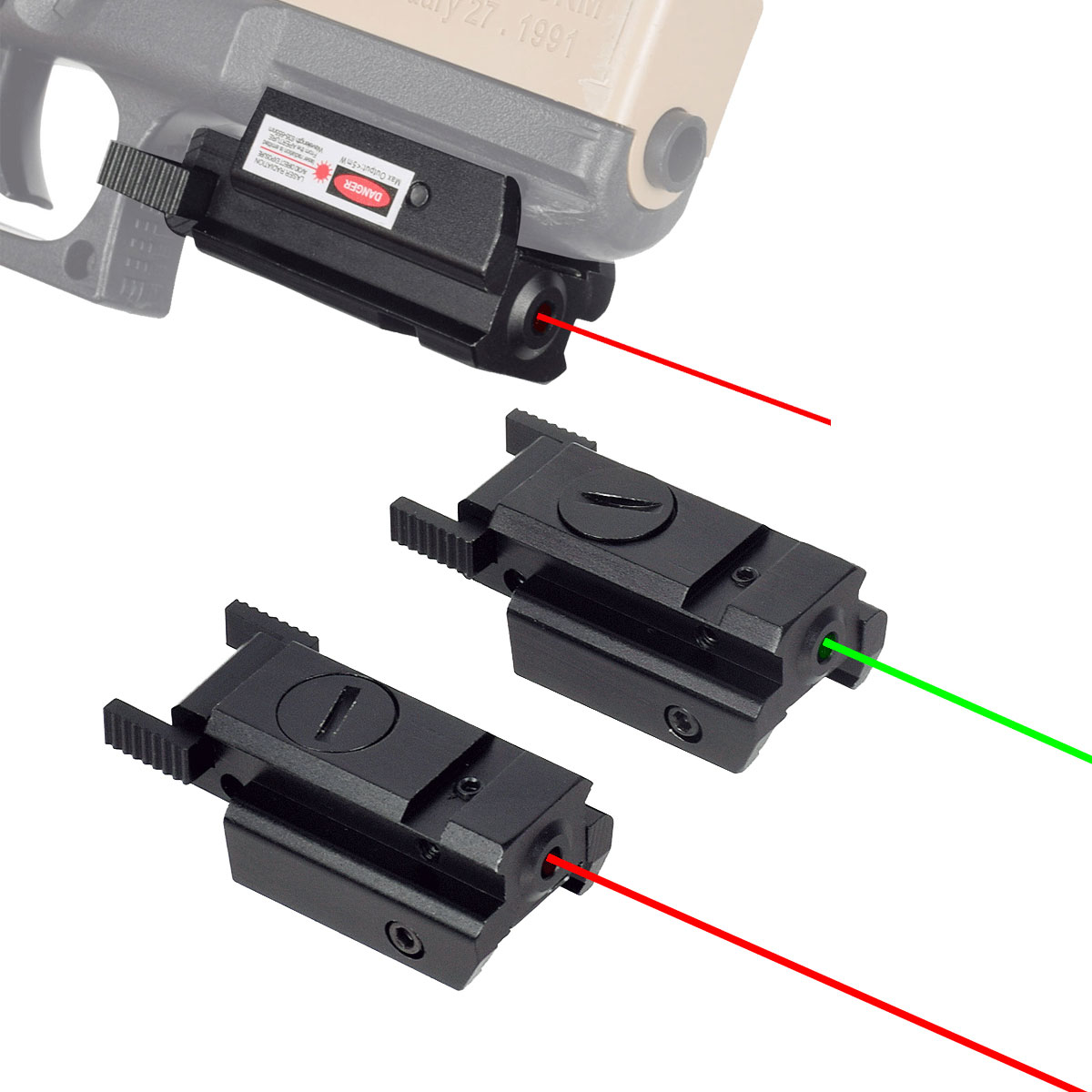 Mira láser táctica de punto ro - Outdoor Hunting Range reseña y precio